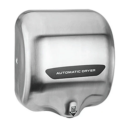 Secador De Mano De Aire Caliente Automatico Inox 110V Power Supply: 110V/60HZ 1800W BAM019