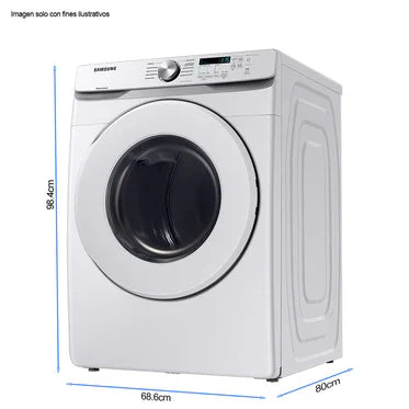 Secadora a Gas 20KG Sensor Dry Smart Check MultiSteam Samsunsg DV20T6000PW/AP - Image 7