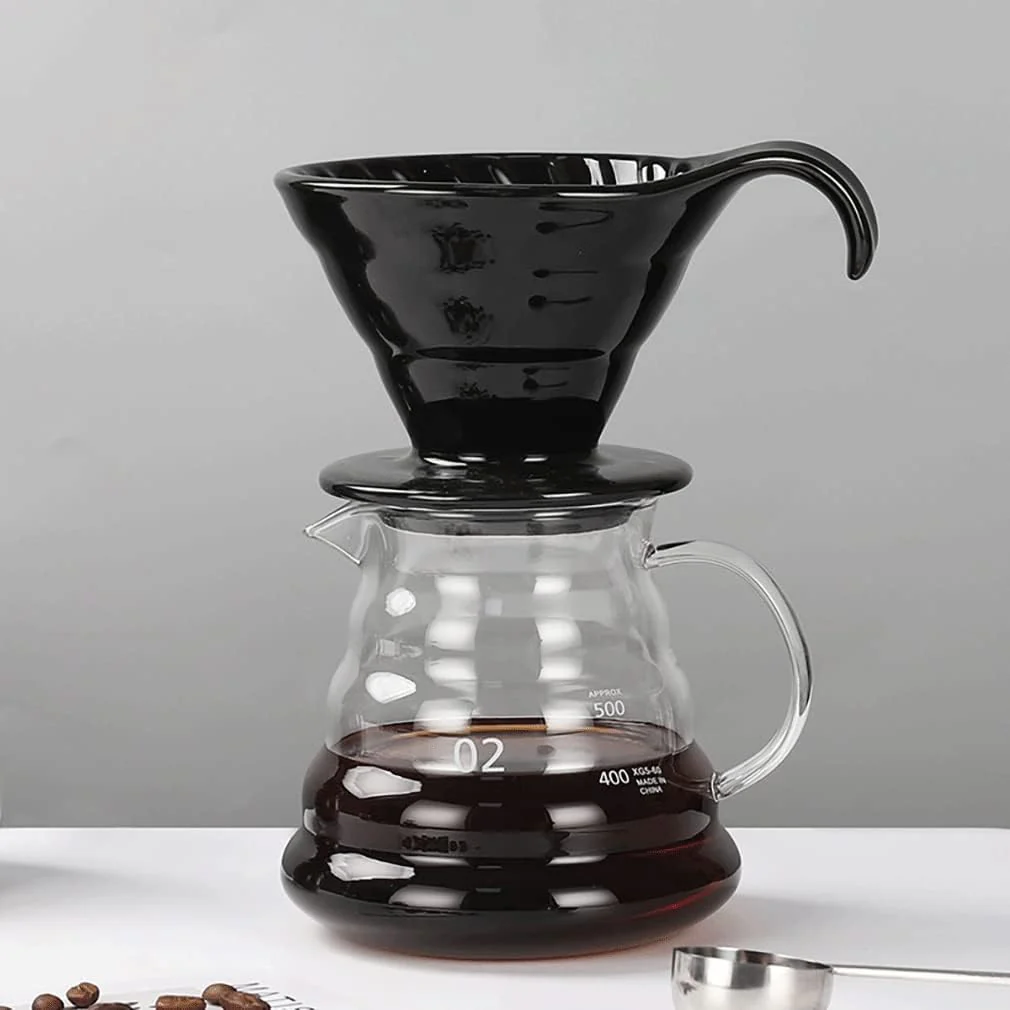 Servidor de Café de Vidrio Transparente 600ml XGS-60 - Image 6
