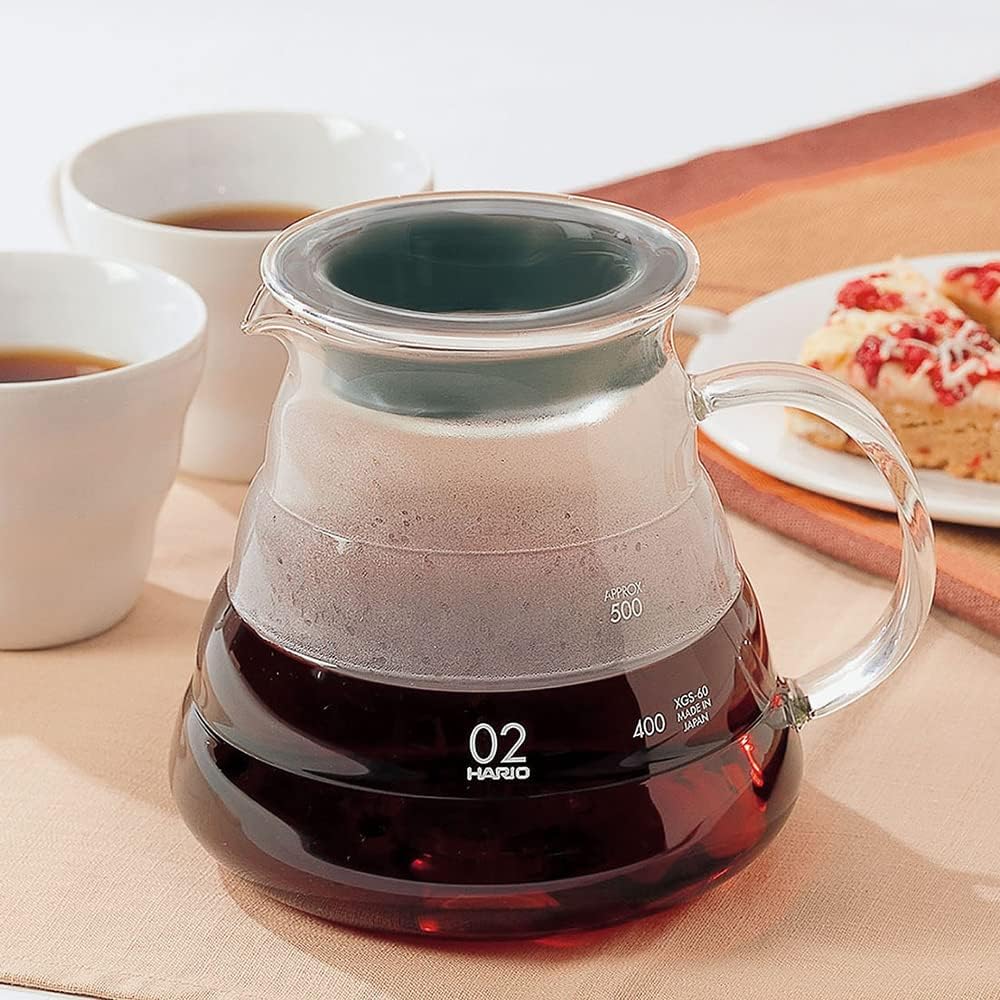 Servidor de Café de Vidrio Transparente 600ml XGS-60 - Image 9