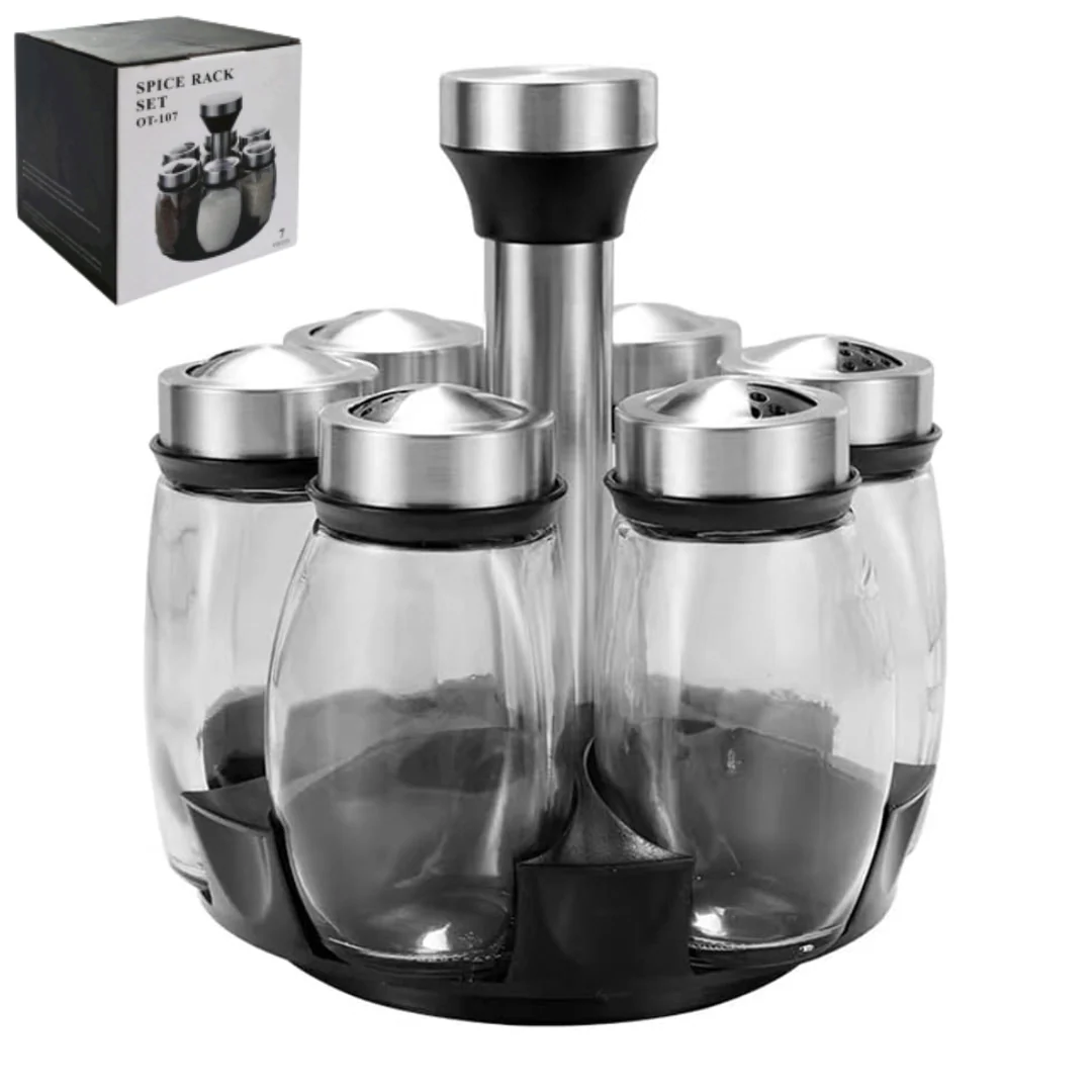 Set 6 Condimenteros de Vidrio 88160