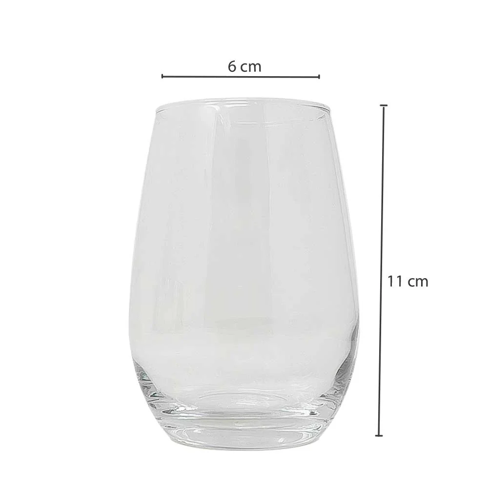 Set 6 Vasos de Vidrio Dubai 355ml/12oz Nadir 77640201398233 - Image 3