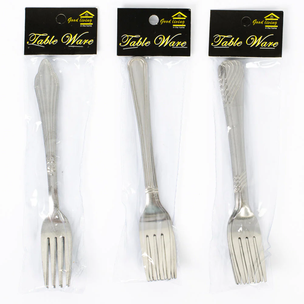 Set de 6 Piezas de Tenedor de Metal A151-ZB1812-F