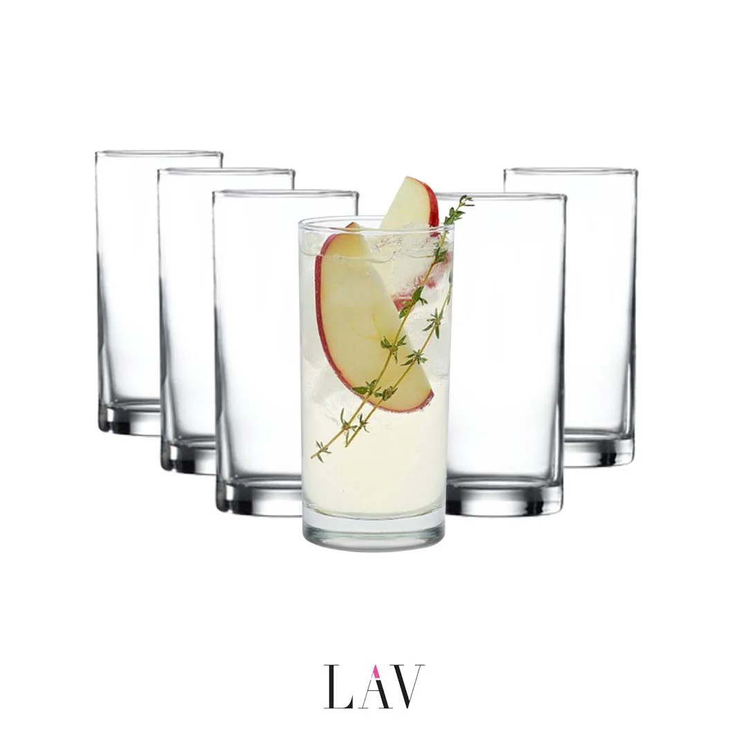 Set de 6 Vasos de Vidrio Liberty 250ml LAV LV-LBR320F - Image 3