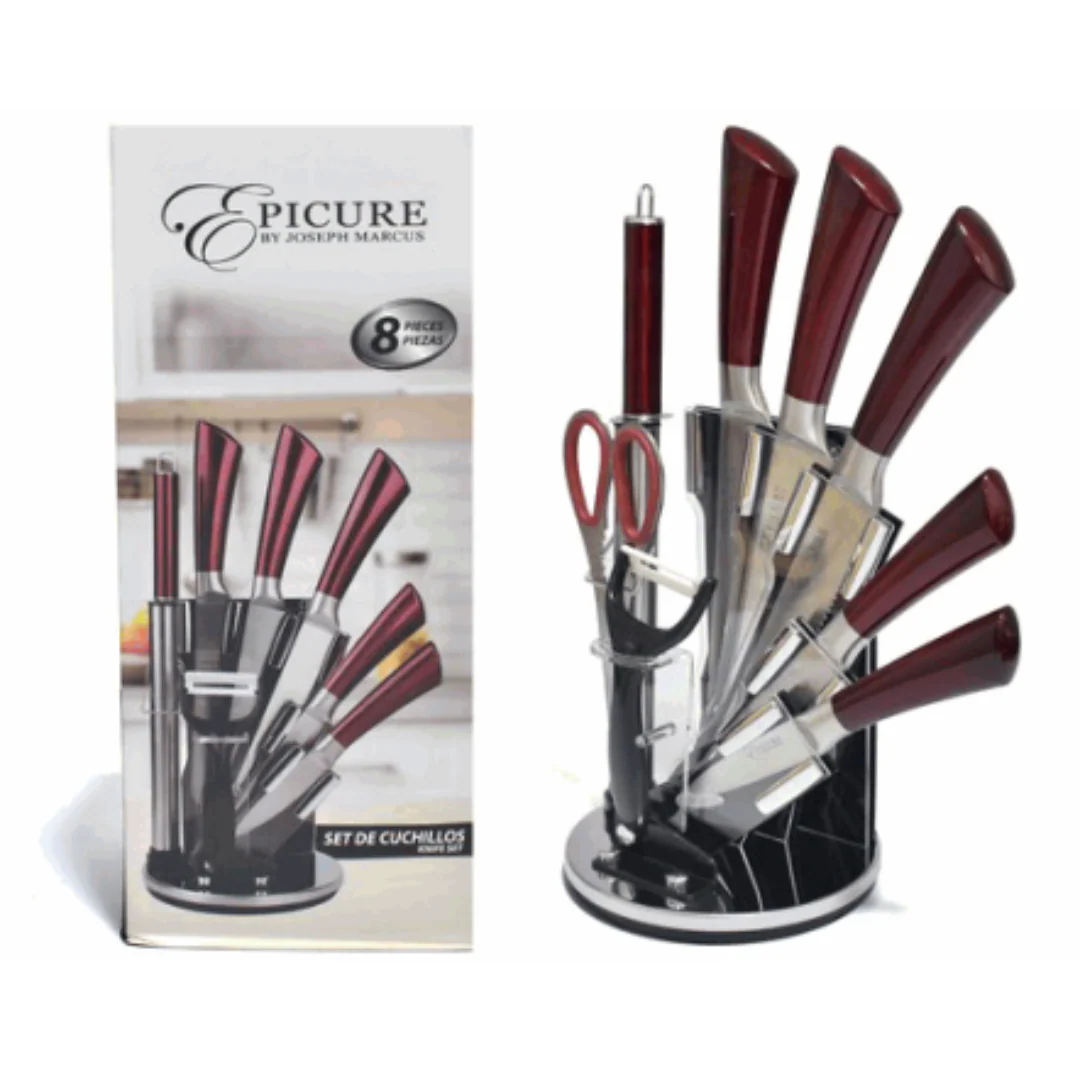 Set de 8 Piezas de Cuchillos de Acero Inoxidable EP-7KS-04 - Image 2
