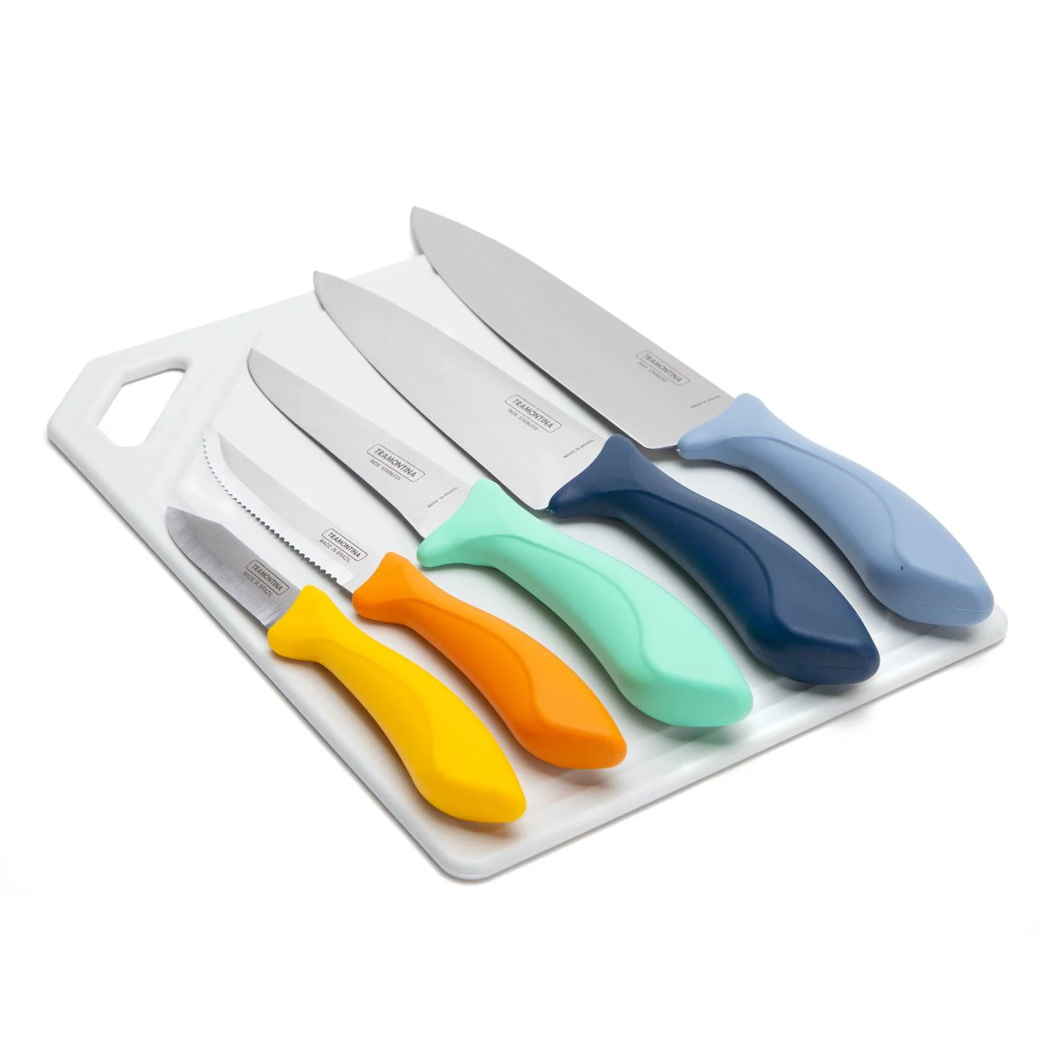 Set de Cuchillo 5 Piezas +1 Tabla de Picar Tramontina 23699956 - Image 4