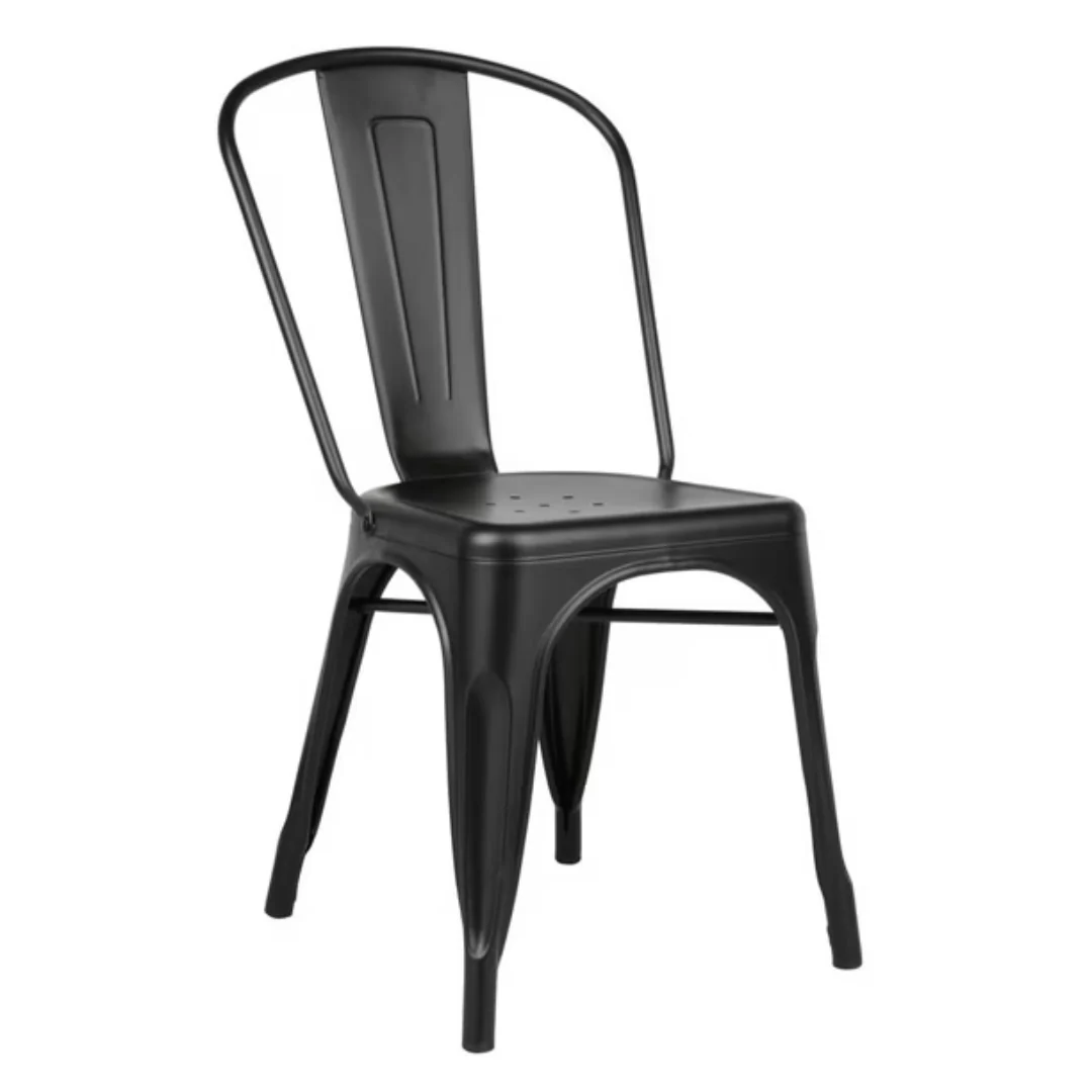 Silla de Metal Negro Tolix CH-233-BLK - Image 2