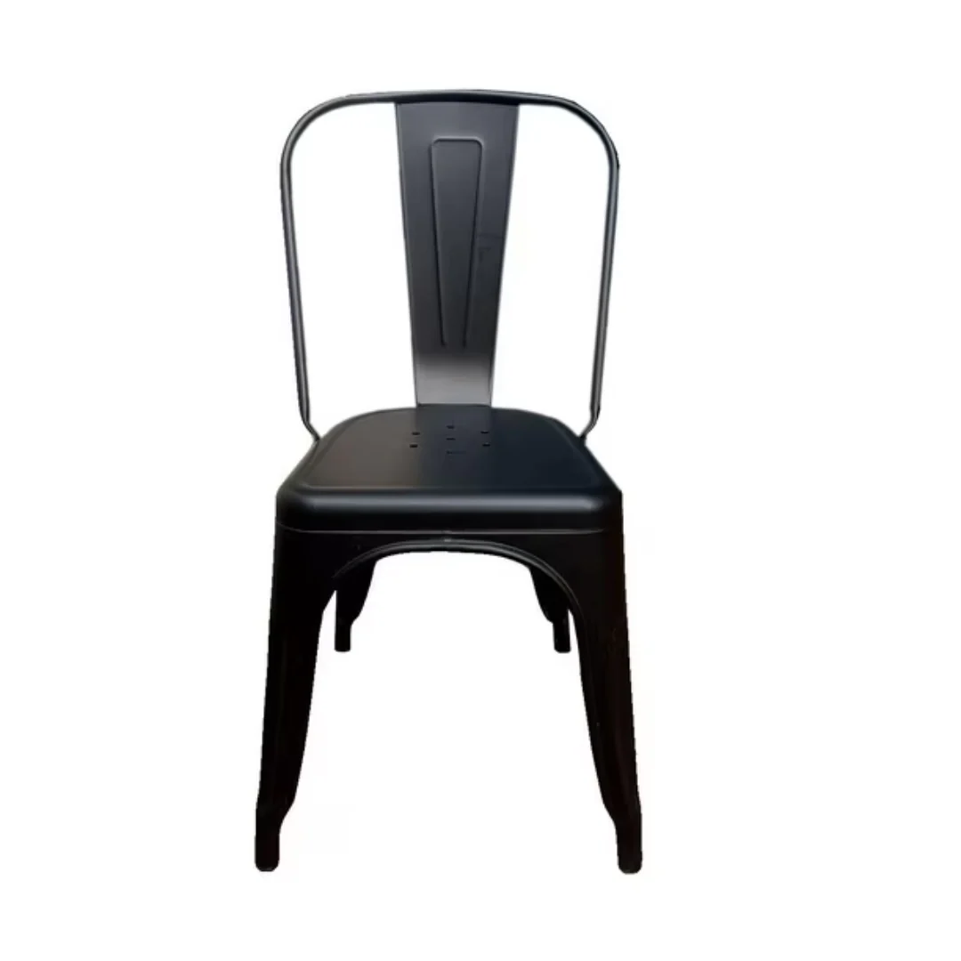 Silla de Metal Negro Tolix CH-233-BLK - Image 3