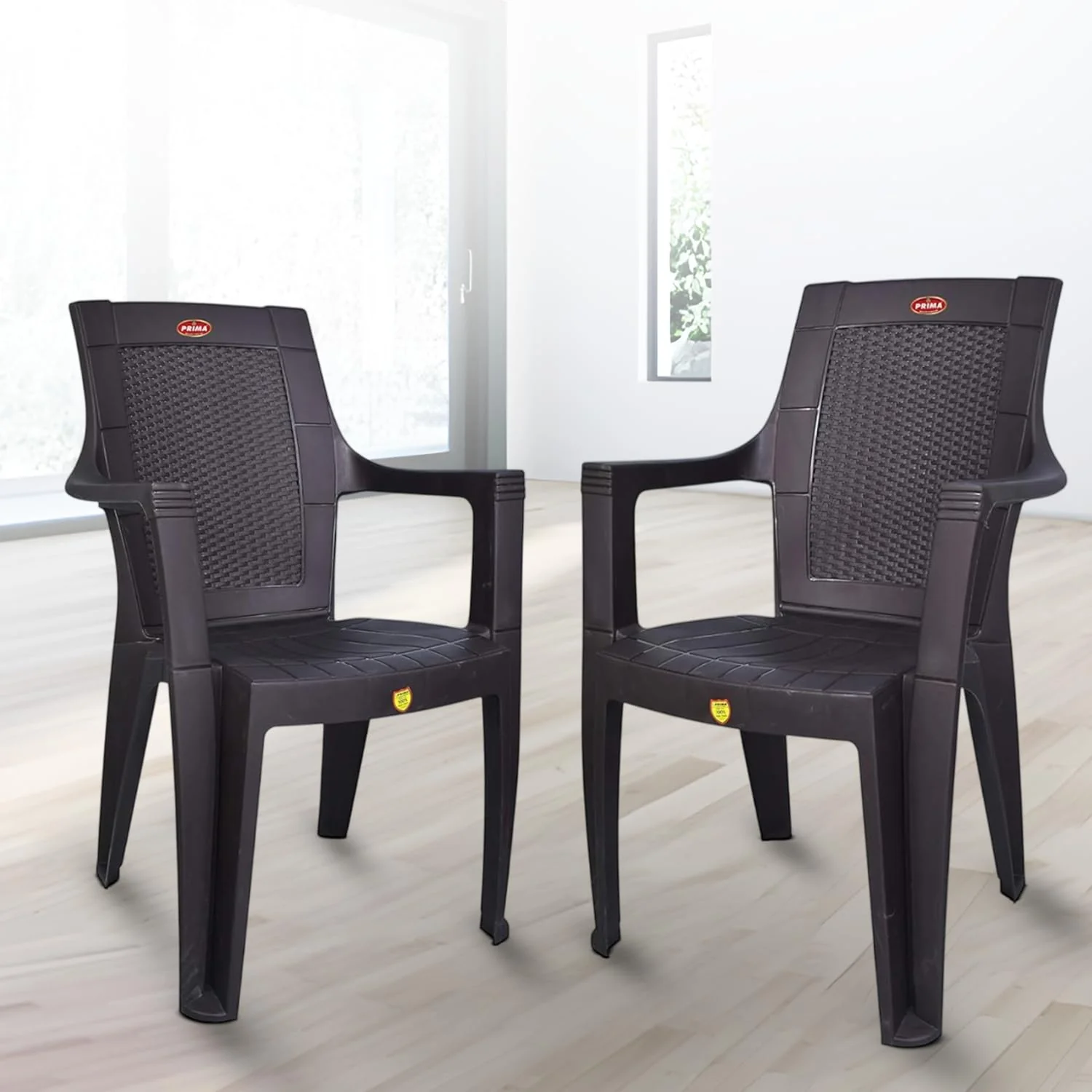 Silla Plástica Negro JAL-BLK - Image 2