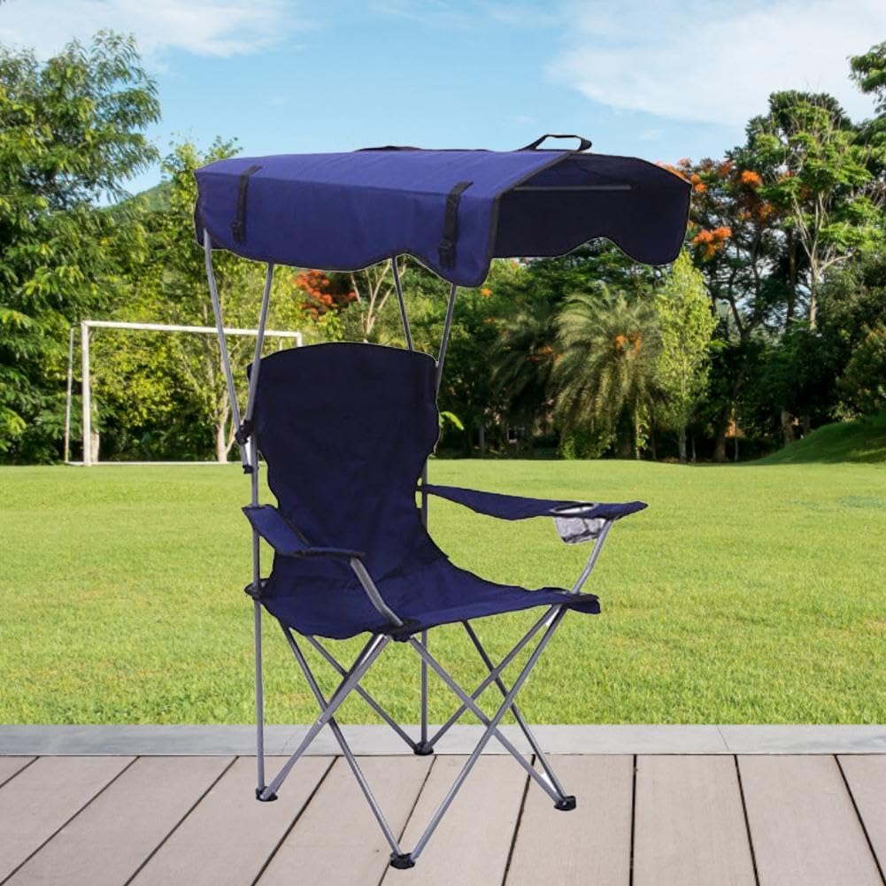 Silla Playero Plegable con Techo Azul, Rojo y Verde FSK9817 - Image 3
