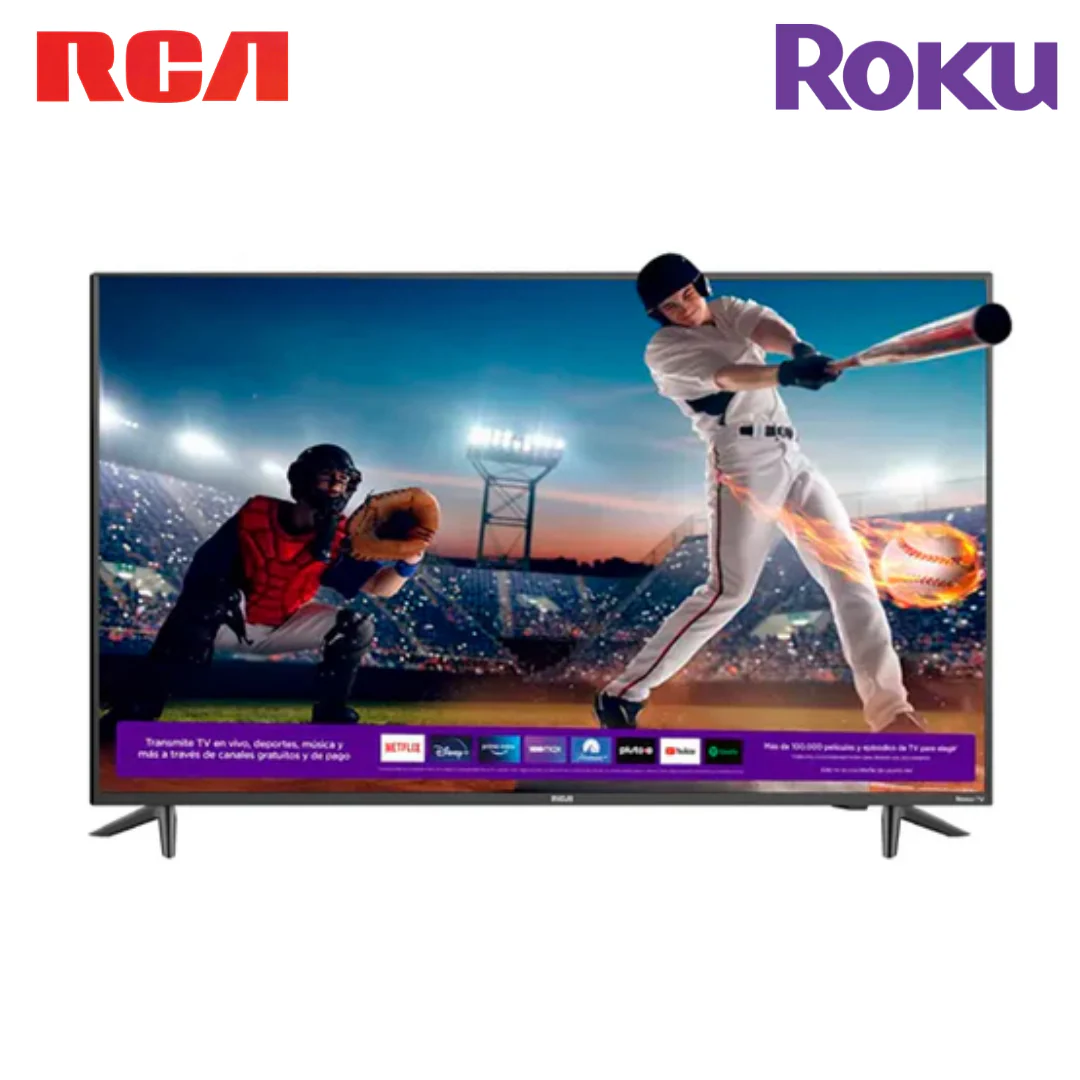 Smart TV Led 50" Ultra HD con Sistema Roku RCA RC50K4RKT2 Televisores. - Image 3