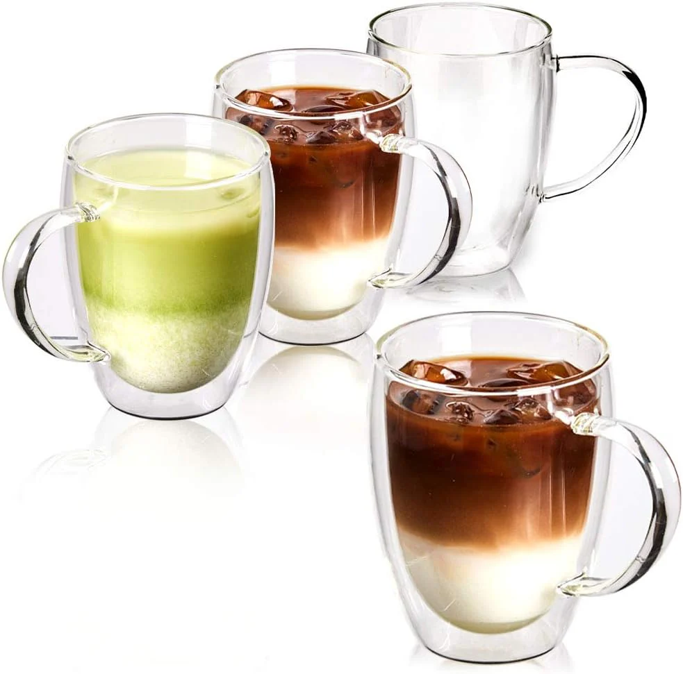 Taza de Doble Vidrio para Café 350ml FSK9516 - Image 2