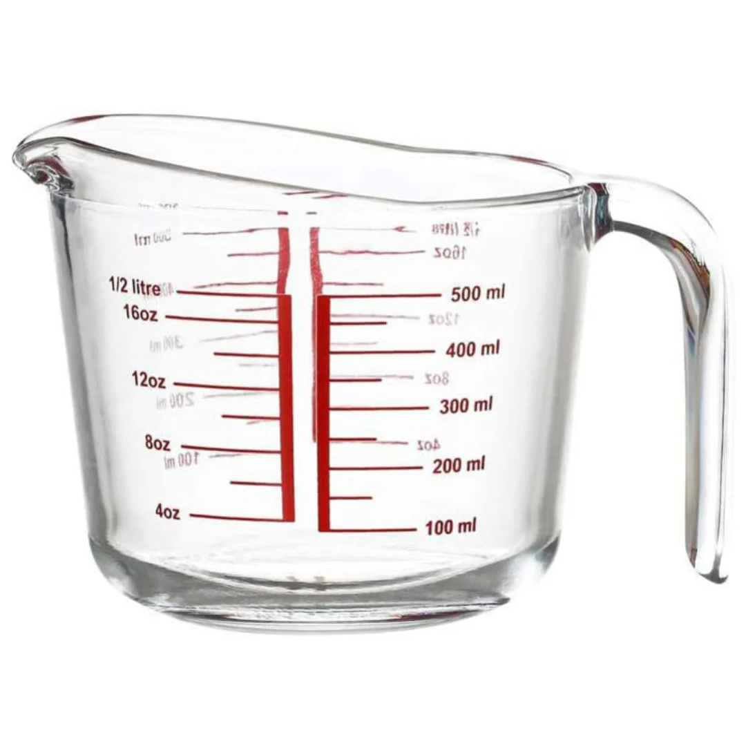 Taza de Medir de Vidrio 500ml 82276
