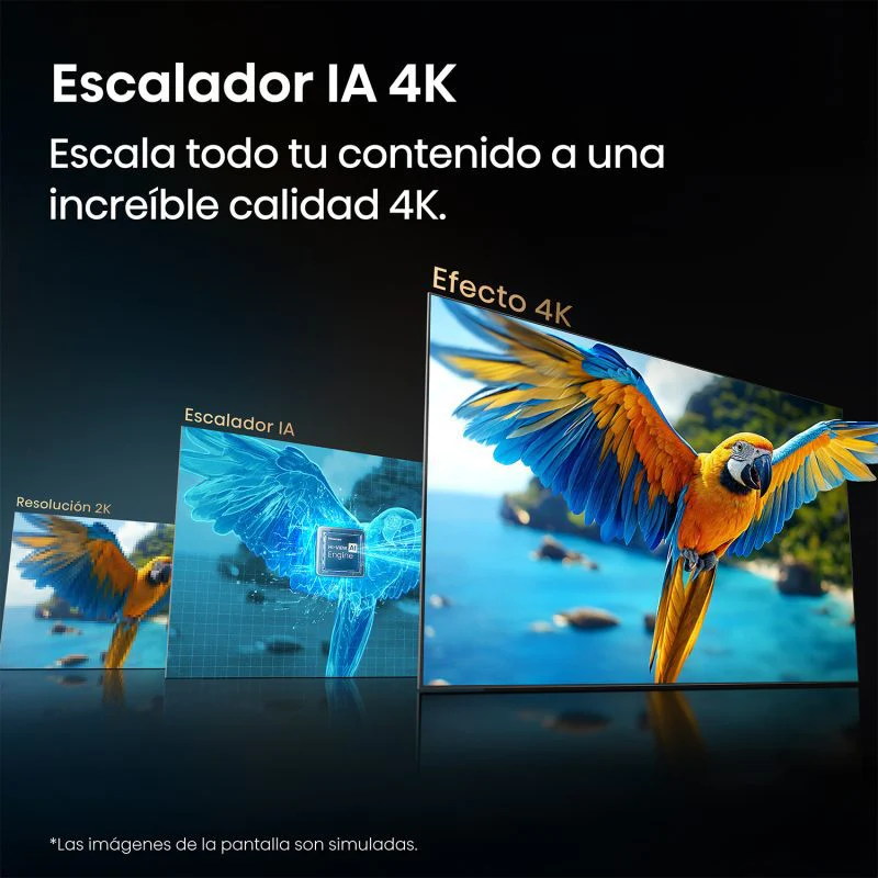 Televisor 50" LED Smart TV QLED 4K Ultra HD Hisense 50QD5SV Televisión. - Image 4