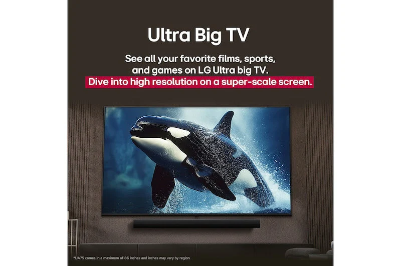 Televisor Smart TV 43" UHD 4K Ai ThinQ Sistema Webos LG 43UA8000PSB Televisión. - Image 10
