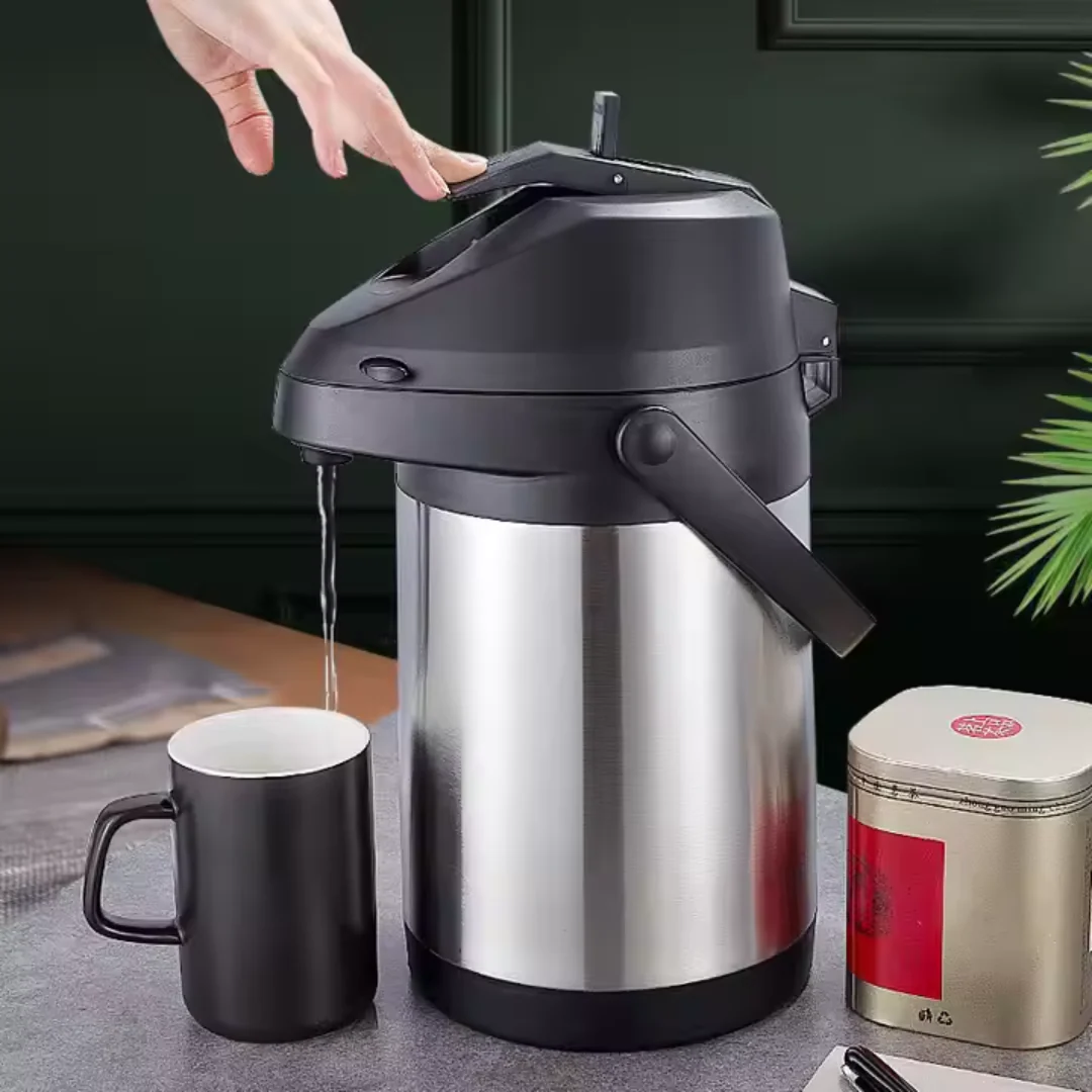 Termo de Acero Inoxidable 2.5L con Dispensador SR-2500 - Image 3