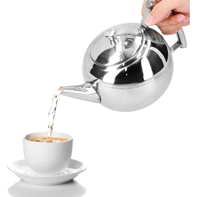 Tetera de Acero Inoxidable 2.0L 18cm Silver - Image 3