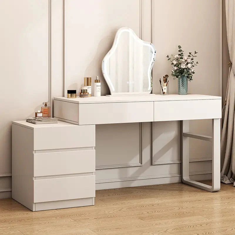 Tocador Blanco 5 Gaveteros No Incluye Espejo 73x130x40cm SZT007803