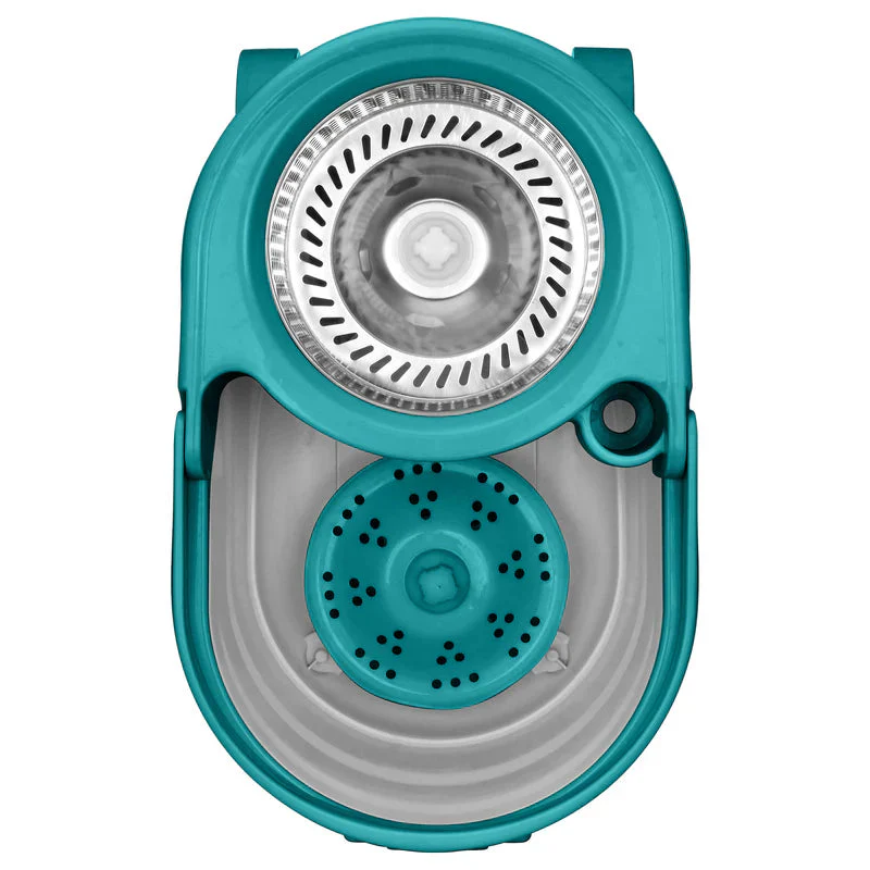 Trapeador Spin & Mop Max Con Tina Giratoria Inoxidable De 9 Litros AN36 - Image 6