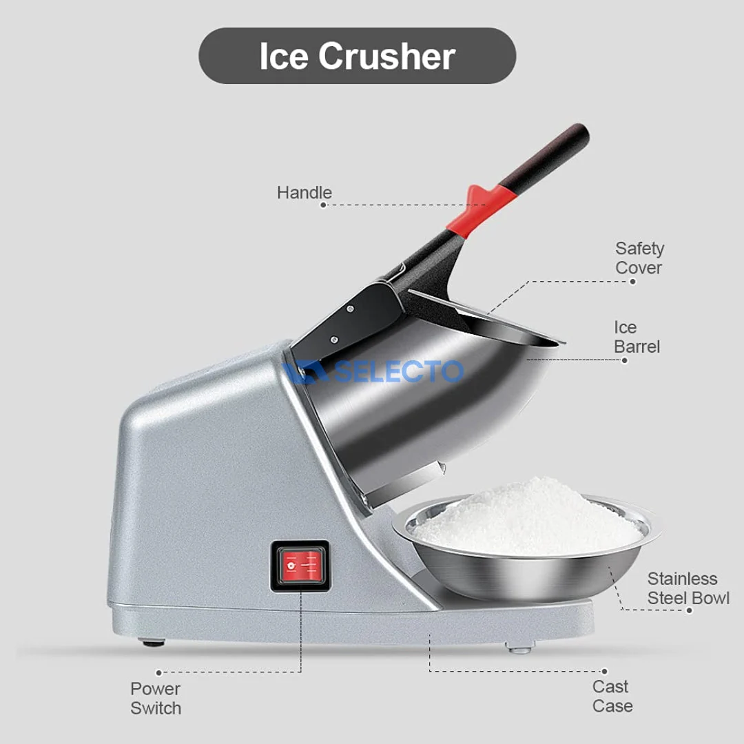 Triturador de Hielo Eléctrico 110V/60HZ Lotus LT-9818 Raspado. - Image 2