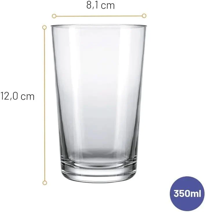 Vaso de Vidrio Caldret 350ml Nadir 77010200625730 - Image 2
