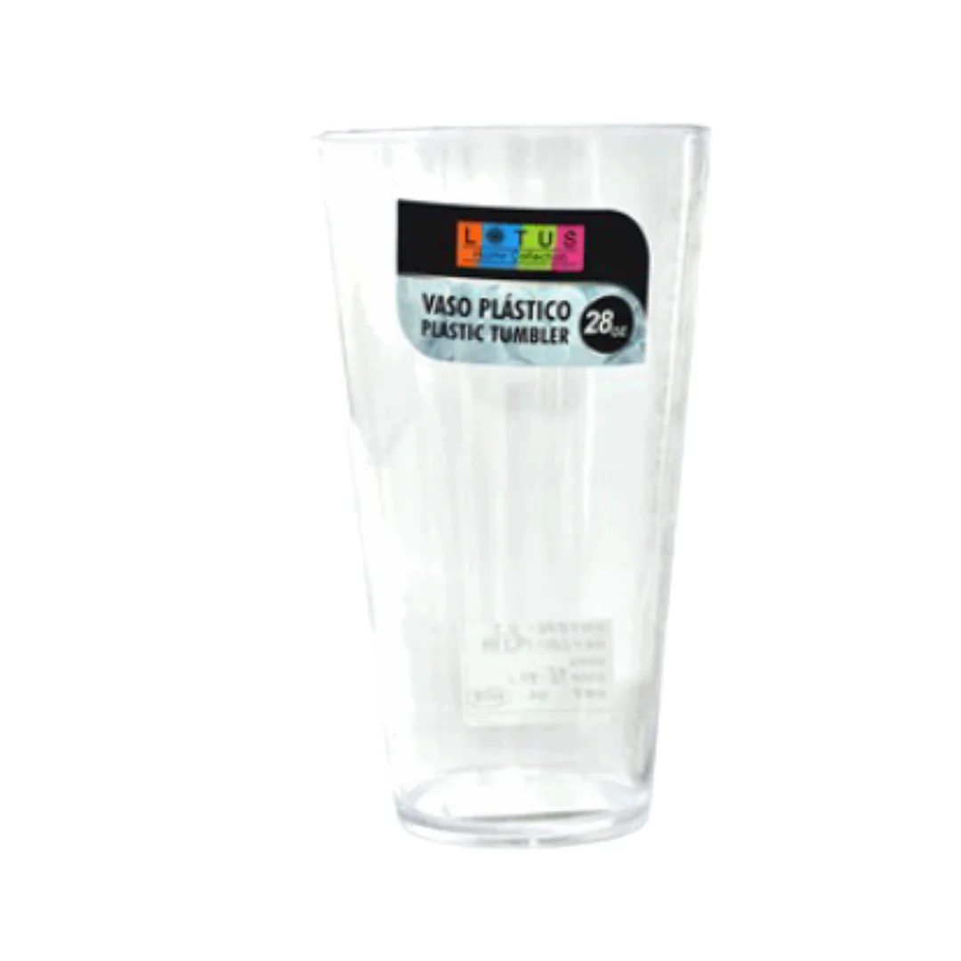 Vaso Plástico Tumbler Transparente 28oz Lotus 021-19389