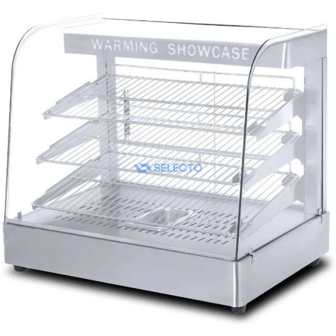 Vitrina Calentador de Acero Inoxidable Eléctrica 110V/60Hz HW-862