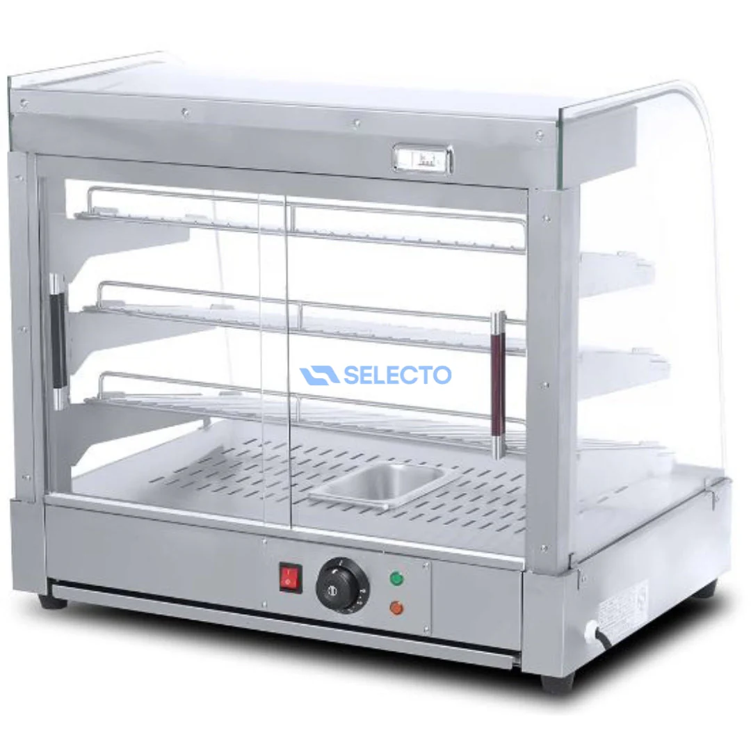 Vitrina Calentador de Acero Inoxidable Eléctrica 110V/60Hz HW-862 - Image 2
