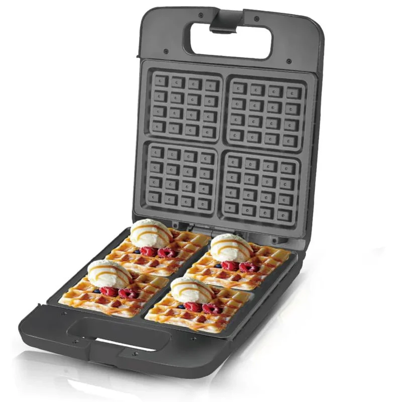 Waflera Eléctrica 750W Con Revestimiento Antiadherente Y Doble Calor. 110V /60Hz. Plancha Para Waffles R.9521-110 - Image 2