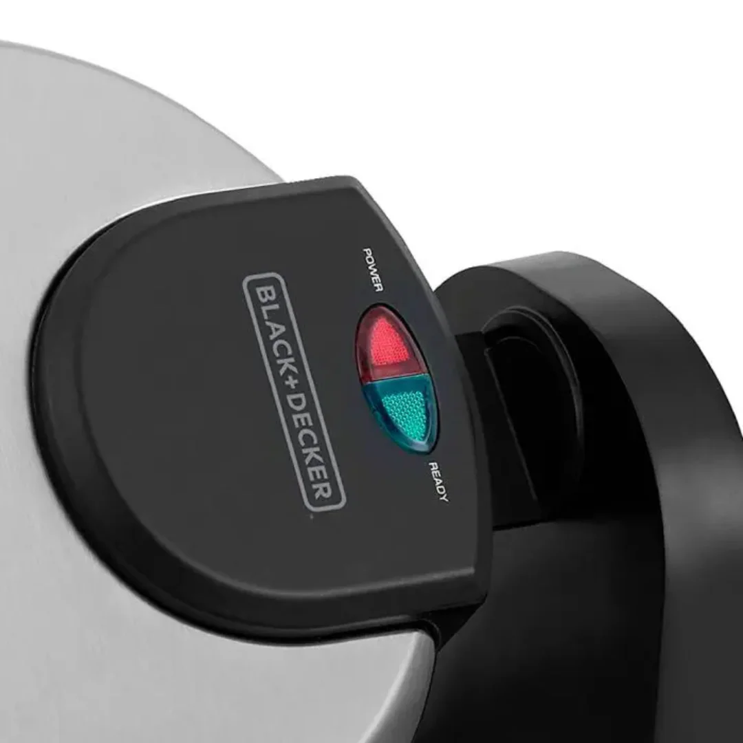 Waflera Giratoria Eléctrica Black and Decker WM1404S-LA Waffles. Wafle. Wafflera - Image 3