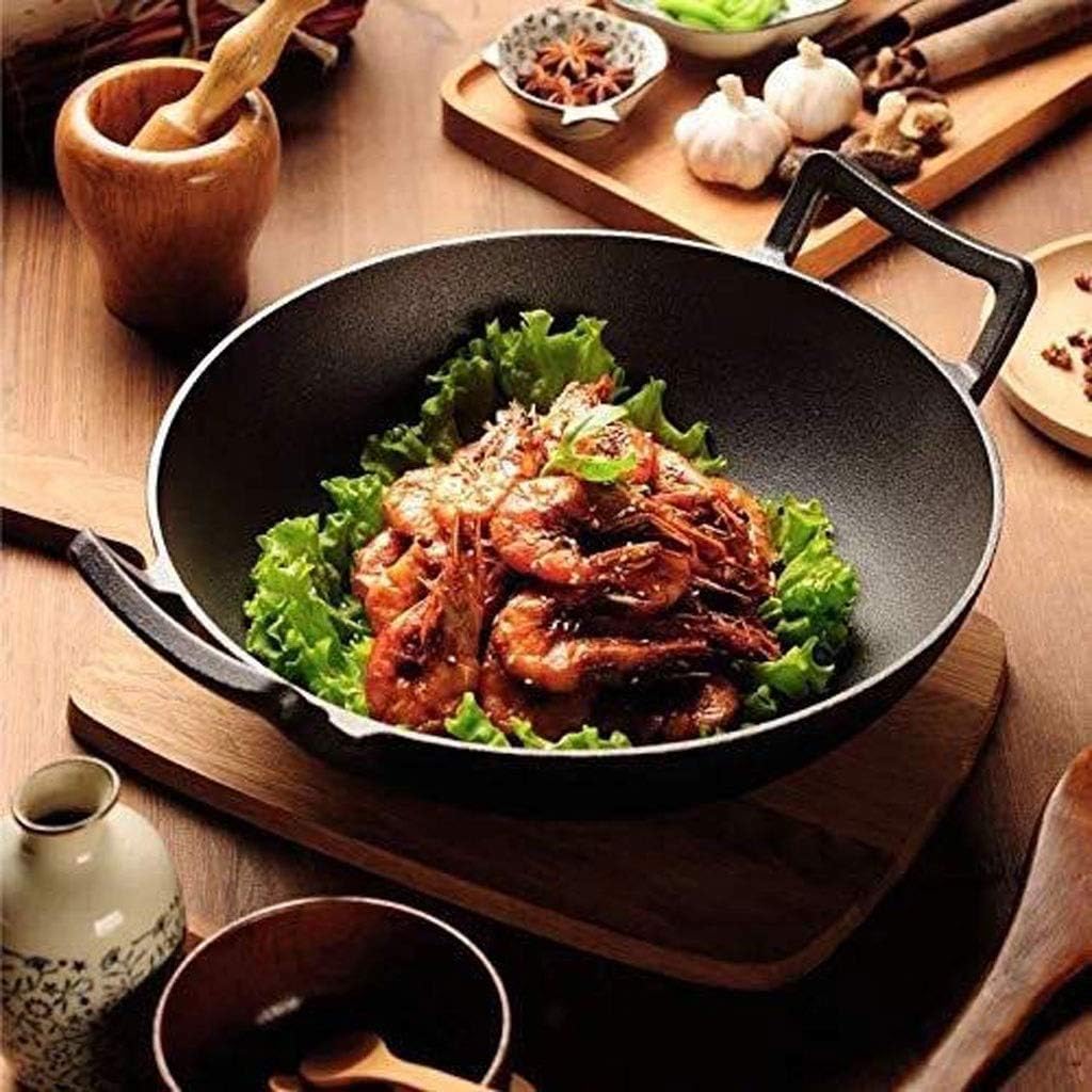 Wok de Hierro Fundido 31cm EP-DC-WOK-31CM - Image 3