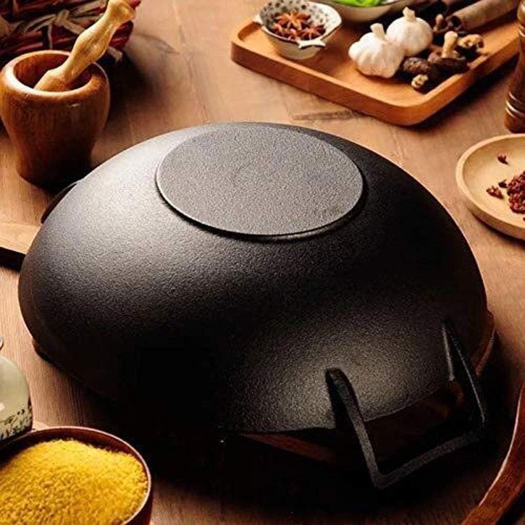 Wok de Hierro Fundido 31cm EP-DC-WOK-31CM - Image 4