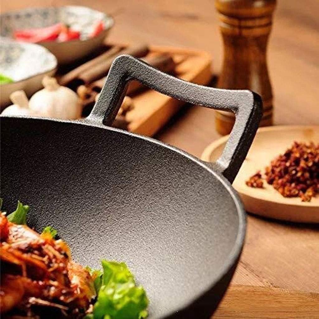 Wok de Hierro Fundido 31cm EP-DC-WOK-31CM - Image 5